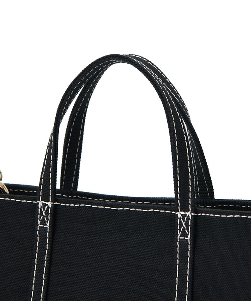 russet(ラシット)の「WEB限定カラーあり《SHOPPER》トートバッグ S【キャンバス】(CE-241)(ハンドバッグ・レディース・ブラック/グレー/キナリ/コーラルピンク/ターコイズブルー系/ベージュ系その他2/ベージュ系その他/グリーン/モカ/ベージュ/ダークグレー/ライトブルー/ピンク/サックスブルー/ミント・FREE)」の16枚目の写真