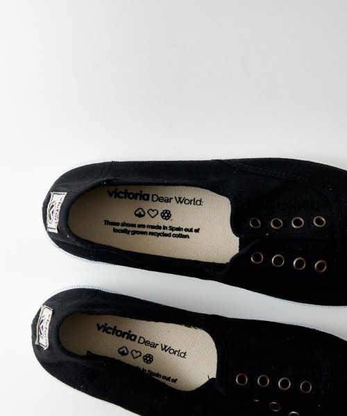 VICTORIA（ヴィクトリア）の「【WEB限定】[VICTORIA/ヴィクトリア] スリッポン キャンバススニーカー（スニーカー・レディース・ホワイト/ブラック/ベージュ/グレー・38/39/37）」の15枚目の写真
