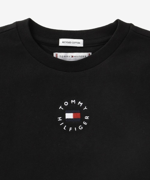 TOMMY HILFIGER（トミーヒルフィガー）の「KIDS ロゴショートスリーブTシャツ（Tシャツ/カットソー・キッズ・ブラック/ベージュ/レッド/ホワイト・100cm/110cm/120cm/80ｃｍ/90cm）」の9枚目の写真