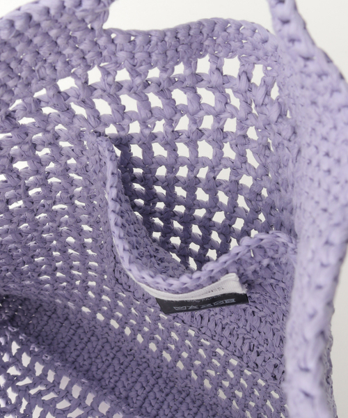 IENA（イエナ）の「【karakoram/カラコルム】メッシュバッグ（ハンドバッグ・レディース・イエロー/オレンジ/ラベンダー・FREE）」の10枚目の写真