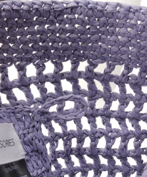 IENA（イエナ）の「【karakoram/カラコルム】メッシュバッグ（ハンドバッグ・レディース・イエロー/オレンジ/ラベンダー・FREE）」の22枚目の写真