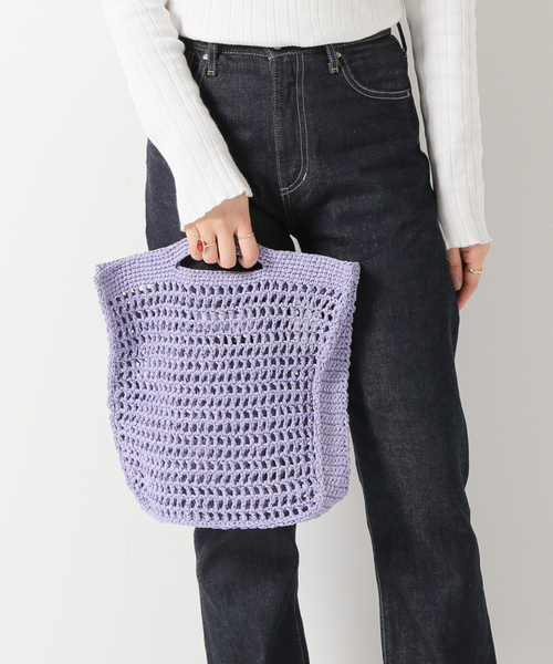 IENA（イエナ）の「【karakoram/カラコルム】メッシュバッグ（ハンドバッグ・レディース・イエロー/オレンジ/ラベンダー・FREE）」の17枚目の写真