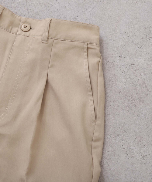 ZIP FIVE（ジップファイブ）の「【ZIP FIVE】TRストレッチルーズテーパードパンツ/テーパードスラックス（スラックス・メンズ・ベージュ/ブラック/チャコール/カーキ・LARGE/SMALL/MEDIUM）」の6枚目の写真