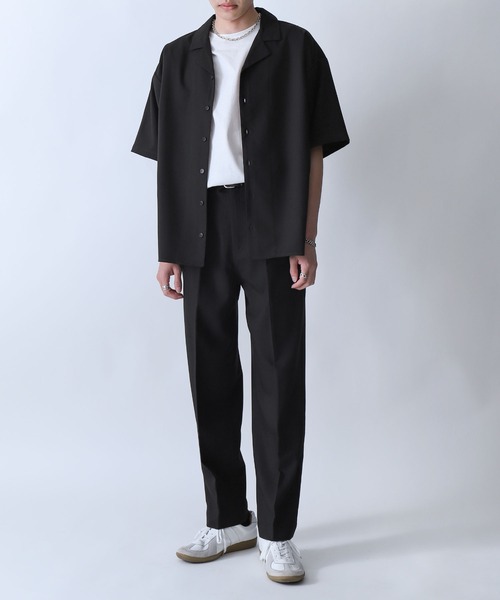 ZIP FIVE（ジップファイブ）の「【ZIP FIVE】TRストレッチルーズテーパードパンツ/テーパードスラックス（スラックス・メンズ・ベージュ/ブラック/チャコール/カーキ・LARGE/SMALL/MEDIUM）」の21枚目の写真