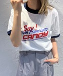 mystic | リンガーsay candy Tシャツ(T恤)