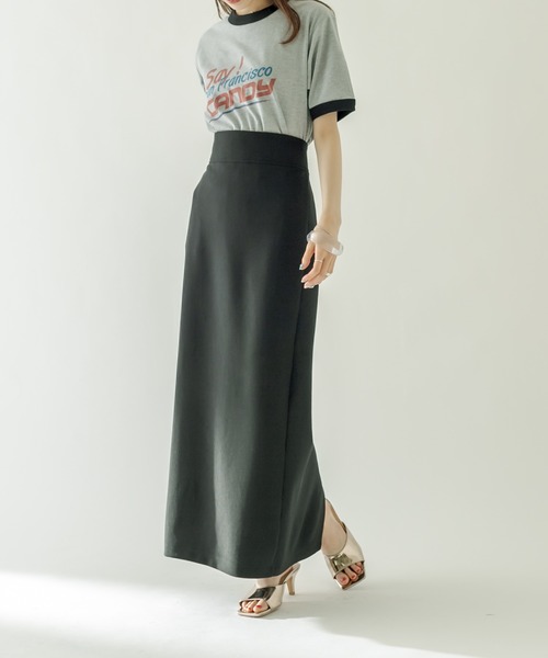 mystic(ミスティック)の「リンガーsay candy Tシャツ(Tシャツ/カットソー・レディース・グレー/オフホワイト・FREE)」の11枚目の写真