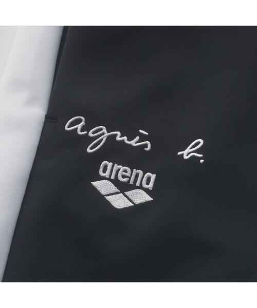 agnes b.（アニエスベー）の「【ユニセックス】JFD9 PANTALON ARENA agnes b. x arena ジャージロングパンツ（その他パンツ・レディース・ブラック・LARGE/X-LARGE/MEDIUM/SMALL/X-SMALL）」の4枚目の写真