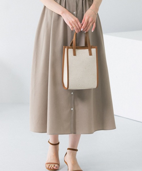 URBAN RESEARCH ROSSO WOMEN（アーバンリサーチ　ロッソ）の「パイピングMINIトート（トートバッグ・レディース・ナチュラル/ベージュ系その他・-）」の5枚目の写真