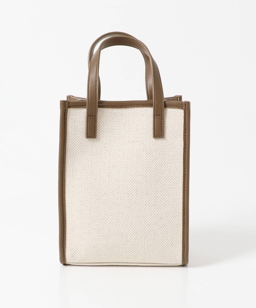 URBAN RESEARCH ROSSO WOMEN（アーバンリサーチ　ロッソ）の「パイピングMINIトート（トートバッグ・レディース・ナチュラル/ベージュ系その他・-）」の6枚目の写真