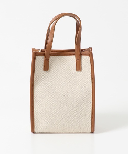 URBAN RESEARCH ROSSO WOMEN（アーバンリサーチ　ロッソ）の「パイピングMINIトート（トートバッグ・レディース・ナチュラル/ベージュ系その他・-）」の7枚目の写真