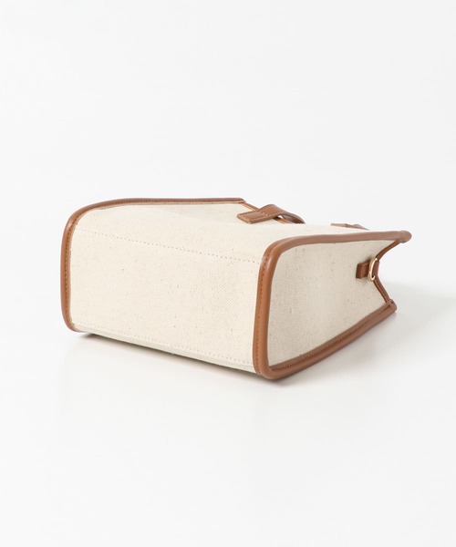URBAN RESEARCH ROSSO WOMEN（アーバンリサーチ　ロッソ）の「パイピングMINIトート（トートバッグ・レディース・ナチュラル/ベージュ系その他・-）」の9枚目の写真