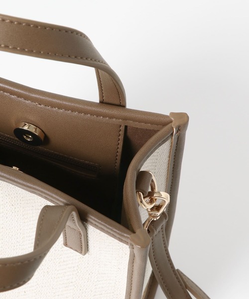 URBAN RESEARCH ROSSO WOMEN（アーバンリサーチ　ロッソ）の「パイピングMINIトート（トートバッグ・レディース・ナチュラル/ベージュ系その他・-）」の12枚目の写真