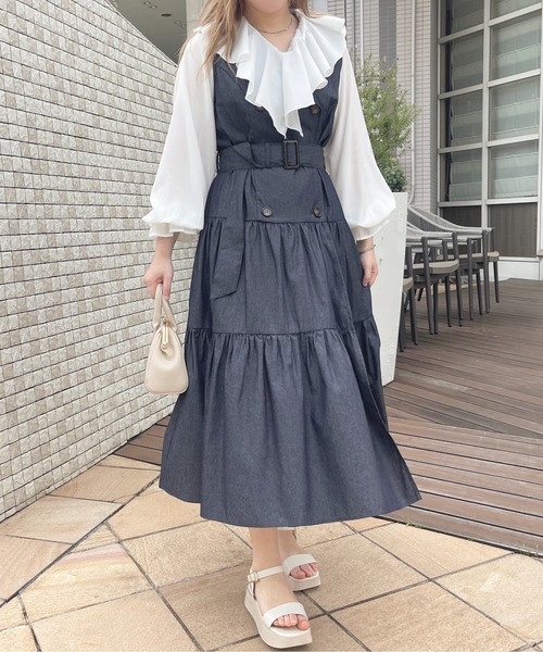 apres jour(アプレジュール)の「厚底サンダル【ZOZOTOWN限定アイテム】(サンダル・レディース・ブラック/アイボリー・LARGE/SMALL/X-LARGE/MEDIUM)」の6枚目の写真