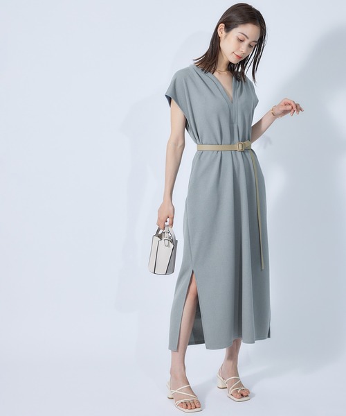 ROPE'（ロペ）の「ビーガンレザーロングベルト（ベルト・レディース・ブラック/ベージュ・FREE）」の12枚目の写真