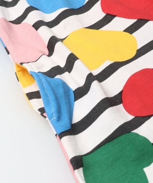 Caldia（カルディア）の「ＣＡハート総柄ワンピース（ワンピース・キッズ・ホワイト/オフホワイト・90/100/110/120/80/130）」の5枚目の写真