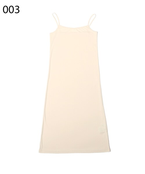 OPAQUE.CLIP（オペークドットクリップ）の「◆リネン混ランダムリブニットワンピース（ワンピース・レディース・オフホワイト/ライトオレンジ系/ブラック・38）」の20枚目の写真