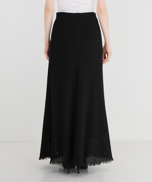 AP STUDIO（エーピーストゥディオ）の「メッシュスカート（スカート・レディース・ブラック・38/36）」の13枚目の写真