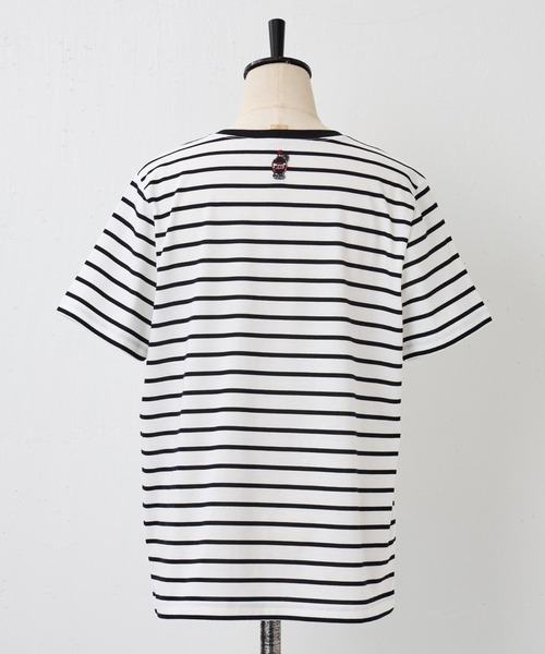 BEARDSLEY(ビアズリー)の「MarketワッペンT(Tシャツ/カットソー・レディース・ホワイト・FREE)」の3枚目の写真