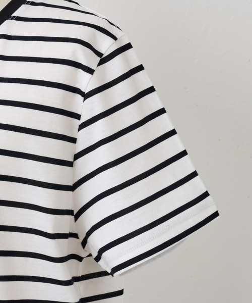 BEARDSLEY(ビアズリー)の「MarketワッペンT(Tシャツ/カットソー・レディース・ホワイト・FREE)」の14枚目の写真