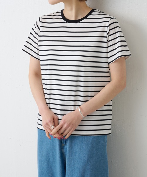 BEARDSLEY(ビアズリー)の「MarketワッペンT(Tシャツ/カットソー・レディース・ホワイト・FREE)」の8枚目の写真