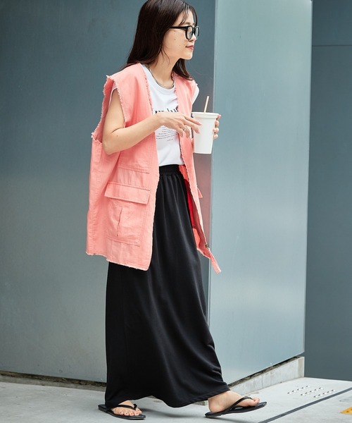 CIAOPANIC TYPY（チャオパニックティピー）の「微光沢リネンミリタリー