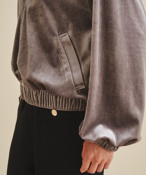 GRACE CLASS(グレースクラス)の「トリアセベロアフーディ(パーカー・レディース・ブラック/グレー・36)」の20枚目の写真