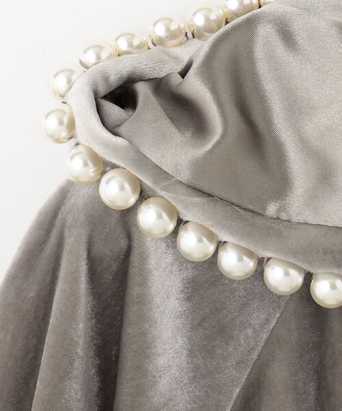 GRACE CLASS(グレースクラス)の「トリアセベロアフーディ(パーカー・レディース・ブラック/グレー・36)」の15枚目の写真