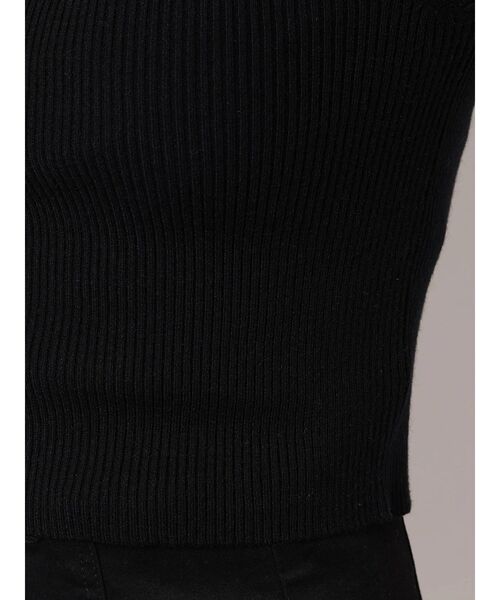 GYDA（ジェイダ）の「フロントオープン グラインダーニットトップス（ニット/セーター・レディース・オフホワイト/ブラック/ピンク・FREE）」の22枚目の写真