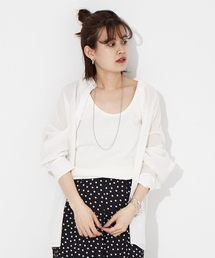 Rouge vif | シアーフォルムシャツ(シャツ/ブラウス)