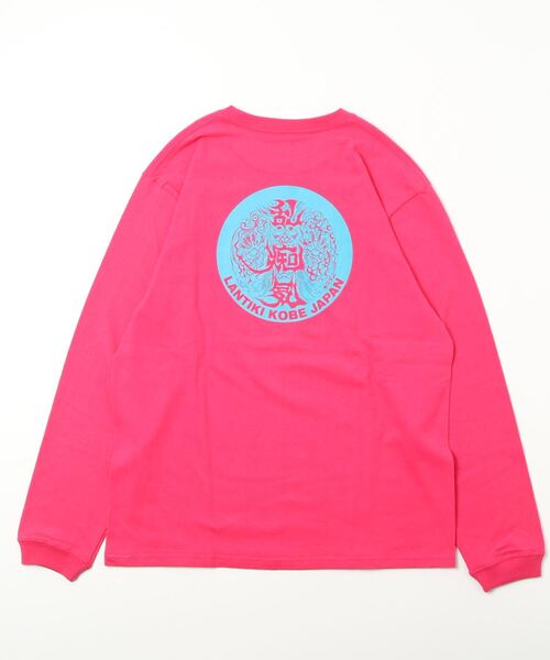 LOCALINA（ロカリナ）の「LANTIKI L/S Tee（Tシャツ/カットソー・メンズ・ピンク・L）」の2枚目の写真