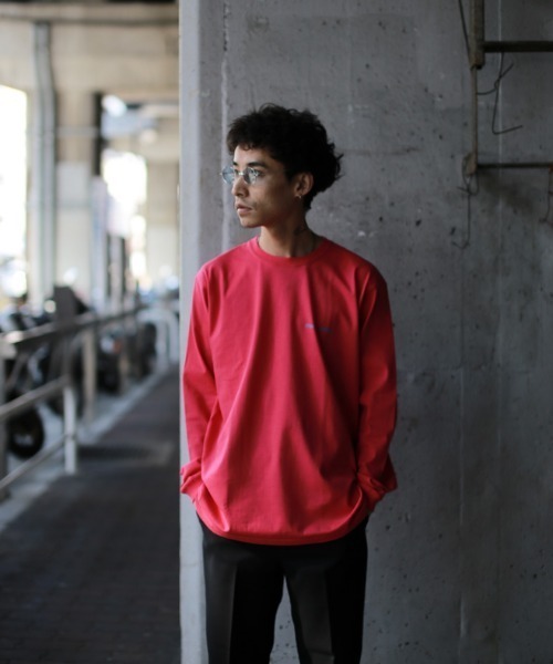 LOCALINA（ロカリナ）の「LANTIKI L/S Tee（Tシャツ/カットソー・メンズ・ピンク・L）」の3枚目の写真