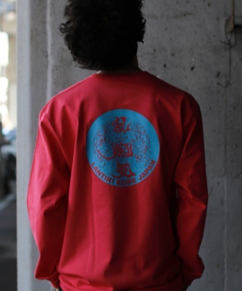 LOCALINA（ロカリナ）の「LANTIKI L/S Tee（Tシャツ/カットソー・メンズ・ピンク・L）」の8枚目の写真