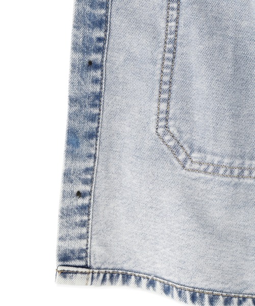 N.(N. Natural Beauty Basic)(エヌエヌナチュラルビューティーベーシック)の「◆ショートデニムシャツ(シャツ/ブラウス・レディース・インディゴブルー/ブルー系その他・MEDIUM)」の18枚目の写真