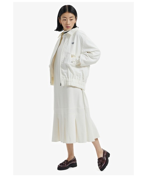 こ*え様 ☘️春だね☘️ レディースブルゾン♡ FRED PERRY ♡超美品 FRED PERRY(フレッドペリー)の「Lightweight Caban Jacket