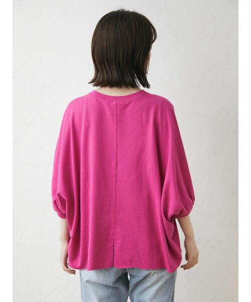 RAY CASSIN FAVORI(レイカズンフェバリ)の「・RAY CASSIN ミニウラケビッグプルオーバー(Tシャツ/カットソー・レディース・グリーン/ブラック/グリーン系その他3/ピンク・FREE)」の17枚目の写真