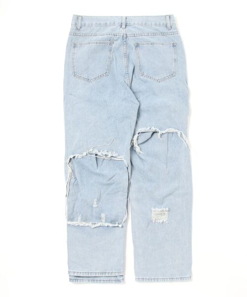 ARULE（アルール）の「『ARULE/アルール』ハードダメージクラッシュデニム【Y】【CN】（デニムパンツ・メンズ・ブルー・L/XL）」の15枚目の写真