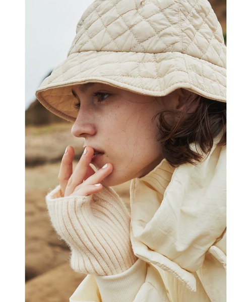 Aunt Marie's(アントマリーズ)の「キルティングハット(ハット・レディース・アイボリー/ブラック・FREE)」の18枚目の写真