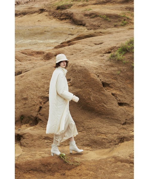 Aunt Marie's(アントマリーズ)の「キルティングハット(ハット・レディース・アイボリー/ブラック・FREE)」の4枚目の写真