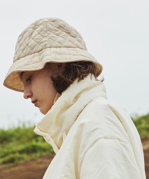 Aunt Marie's(アントマリーズ)の「キルティングハット(ハット・レディース・アイボリー/ブラック・FREE)」の11枚目の写真