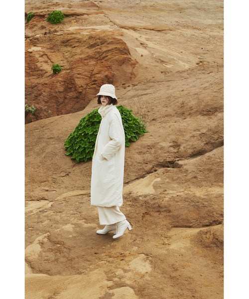 Aunt Marie's(アントマリーズ)の「キルティングハット(ハット・レディース・アイボリー/ブラック・FREE)」の6枚目の写真