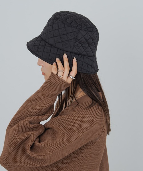 Aunt Marie's(アントマリーズ)の「キルティングハット(ハット・レディース・アイボリー/ブラック・FREE)」の14枚目の写真