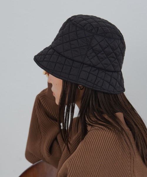 Aunt Marie's(アントマリーズ)の「キルティングハット(ハット・レディース・アイボリー/ブラック・FREE)」の19枚目の写真