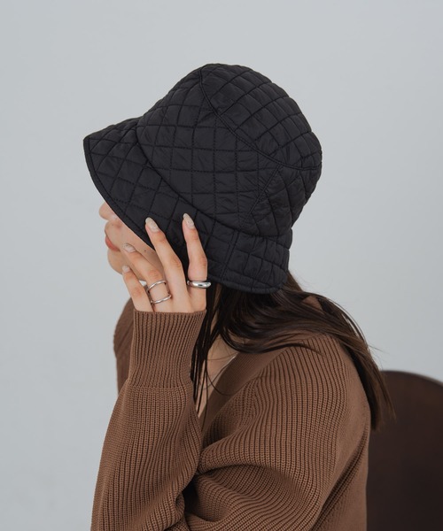 Aunt Marie's(アントマリーズ)の「キルティングハット(ハット・レディース・アイボリー/ブラック・FREE)」の22枚目の写真