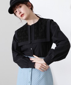 Flower cut out sweatshirt（スウェット）｜TOGA VIRILIS（トーガ ビ