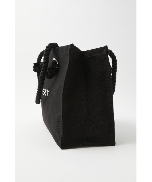 MOUSSY（マウジー）の「MOUSSY SOUVENIR ショッパー（トートバッグ・レディース・ブラック/ホワイト・FREE）」の7枚目の写真