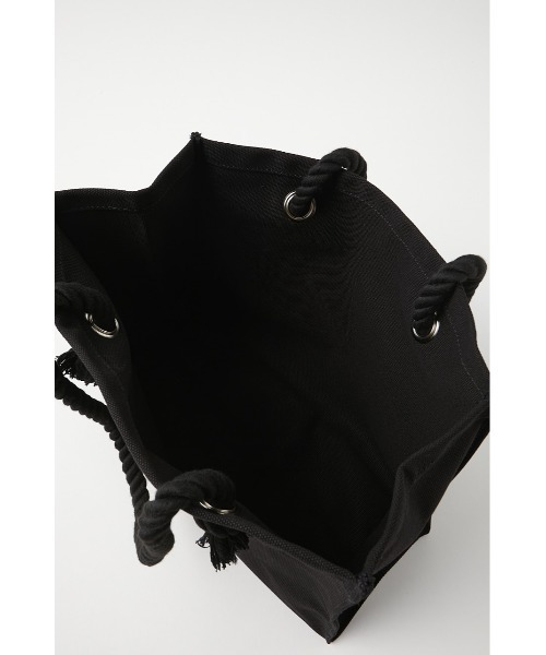 MOUSSY（マウジー）の「MOUSSY SOUVENIR ショッパー（トートバッグ・レディース・ブラック/ホワイト・FREE）」の11枚目の写真