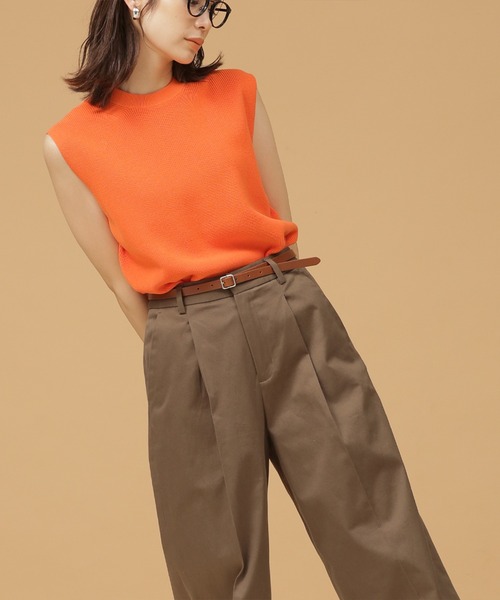 セール ブランド古着 ノースリーブニット ニット セーター Nano Universe ナノユニバース のファッション通販 Zozoused