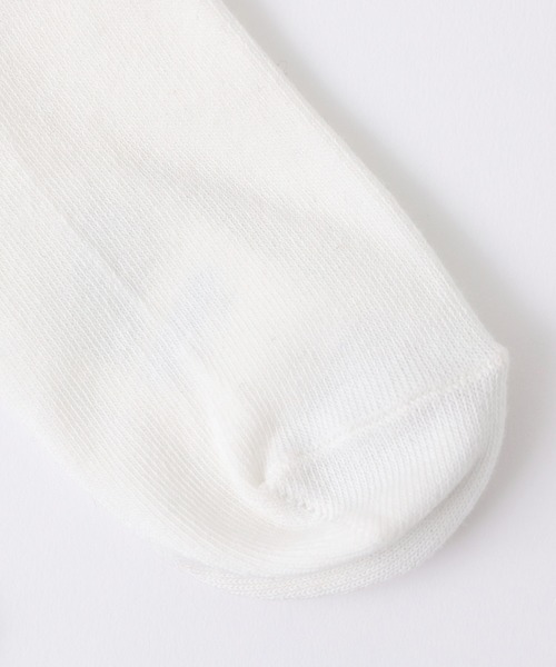 CIAOPANIC TYPY（チャオパニックティピー）の「【靴下屋×TYPY】キッズ 刺繍ショートソックス（ソックス/靴下・キッズ・オフホワイト・ONE SIZE）」の5枚目の写真