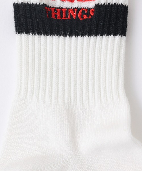 CIAOPANIC TYPY（チャオパニックティピー）の「【靴下屋×TYPY】キッズ 刺繍ショートソックス（ソックス/靴下・キッズ・オフホワイト・ONE SIZE）」の6枚目の写真