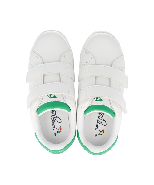 Arnold Palmer（アーノルドパーマー）の「【WEB限定】Arnold Palmer / "AL0301" スニーカー キッズ（スニーカー・キッズ・ホワイト×グリーン/ホワイト×レッド/ホワイト×ブルー・20cm/18cm/19cm/21cm/22cm）」の5枚目の写真